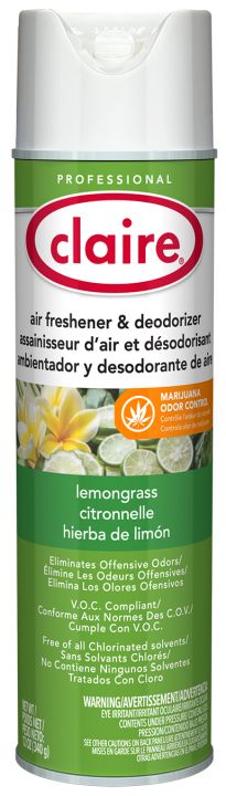 CGC1307 12 Oz Lemongrass Citronella Freshener