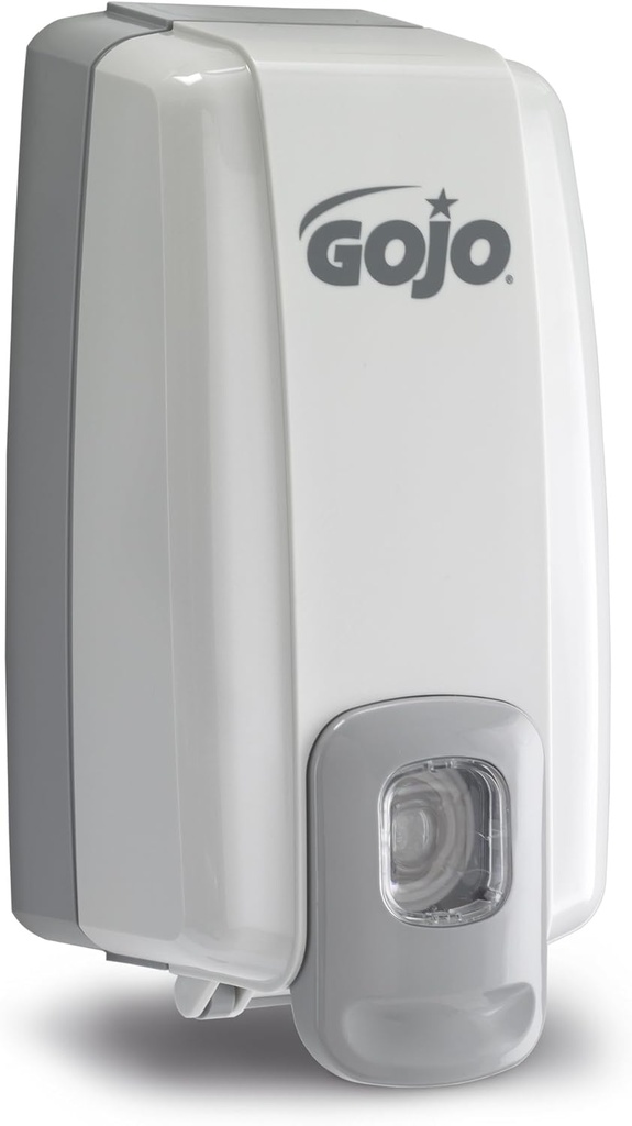 1000 mL Dove Gray Push-Style Dispenser