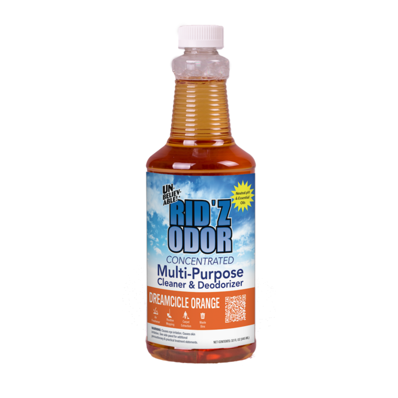 Dream-Cicle Orange - Unbelievable! RID'Z Super Concentrate Multi-Purpose Cleaner & Deodorizer - Clearance