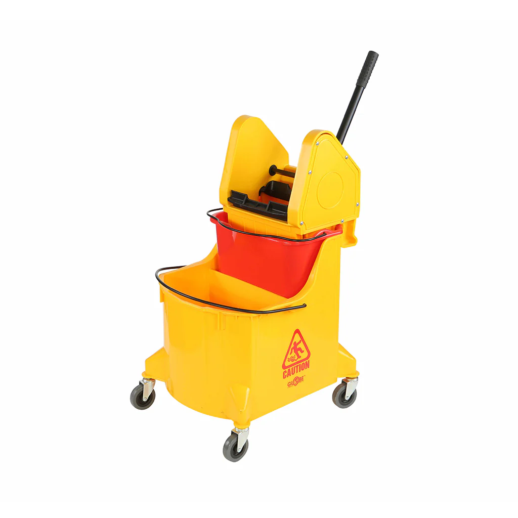 Dual Chamber Side Squeeze Bucket