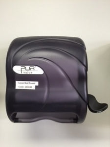PUR VALUE LEVER ROLL TOWEL DISPENSER SMGREY@1