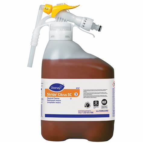 Stride Citrus Floor Cleaner 5L - Clearance