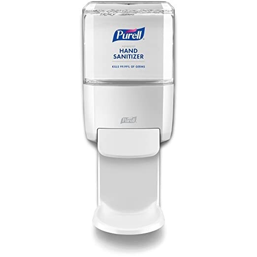 White ES4 Hand Sanitizer Dispenser