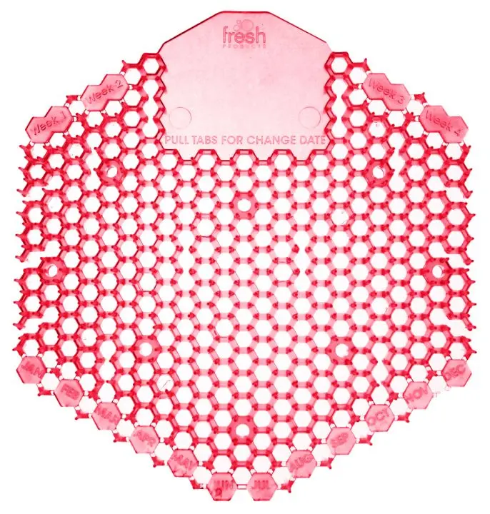 Wave 3DUrinal Screen Kiwi Grapefruit 