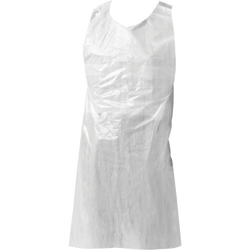 [036005225] 200PK APRONS 28X46 CLR