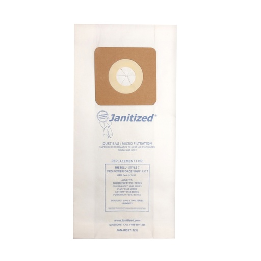 [JAN-BISS7-2(3)] Bissell Style 7 Bags