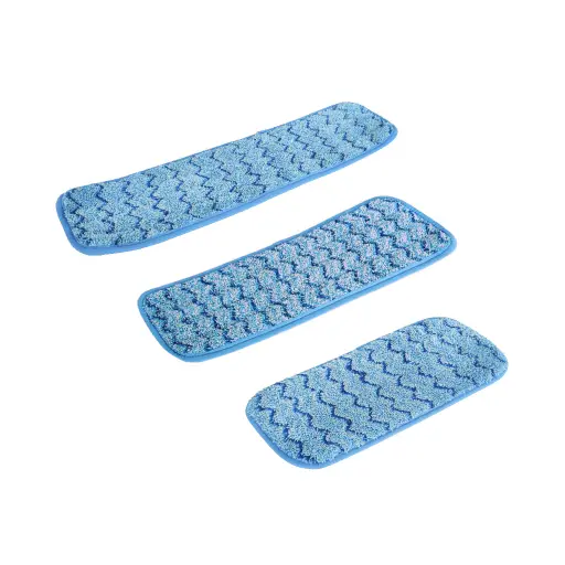 [LWBS18] Blue Microfiber Wet Pad - 18"L / Blue