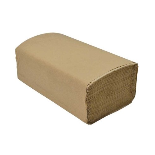 [57760362] DuraPlusÂ® Single Fold Paper Towel, Kraft, 16 Rolls/Case, 250 Sheets/Roll