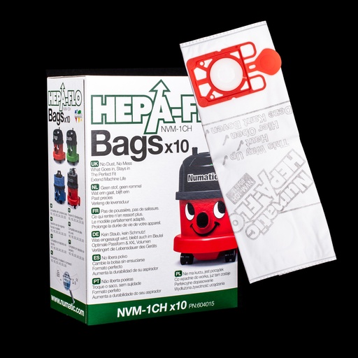 [604015] Henry Vacuum Bags - HEPA - Cloth
